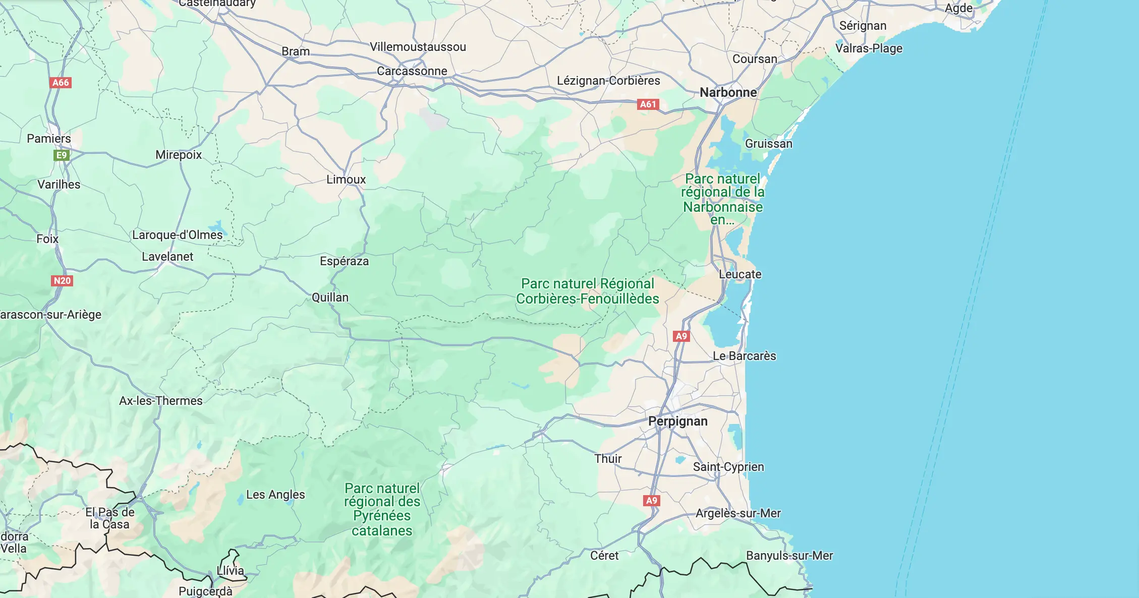 Perpignan-Map Perpignan-Map